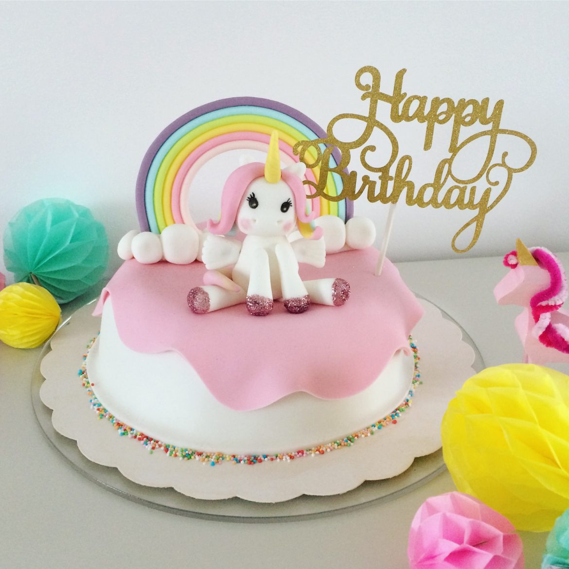 Un anniversaire Licorne - DoubleBonheur