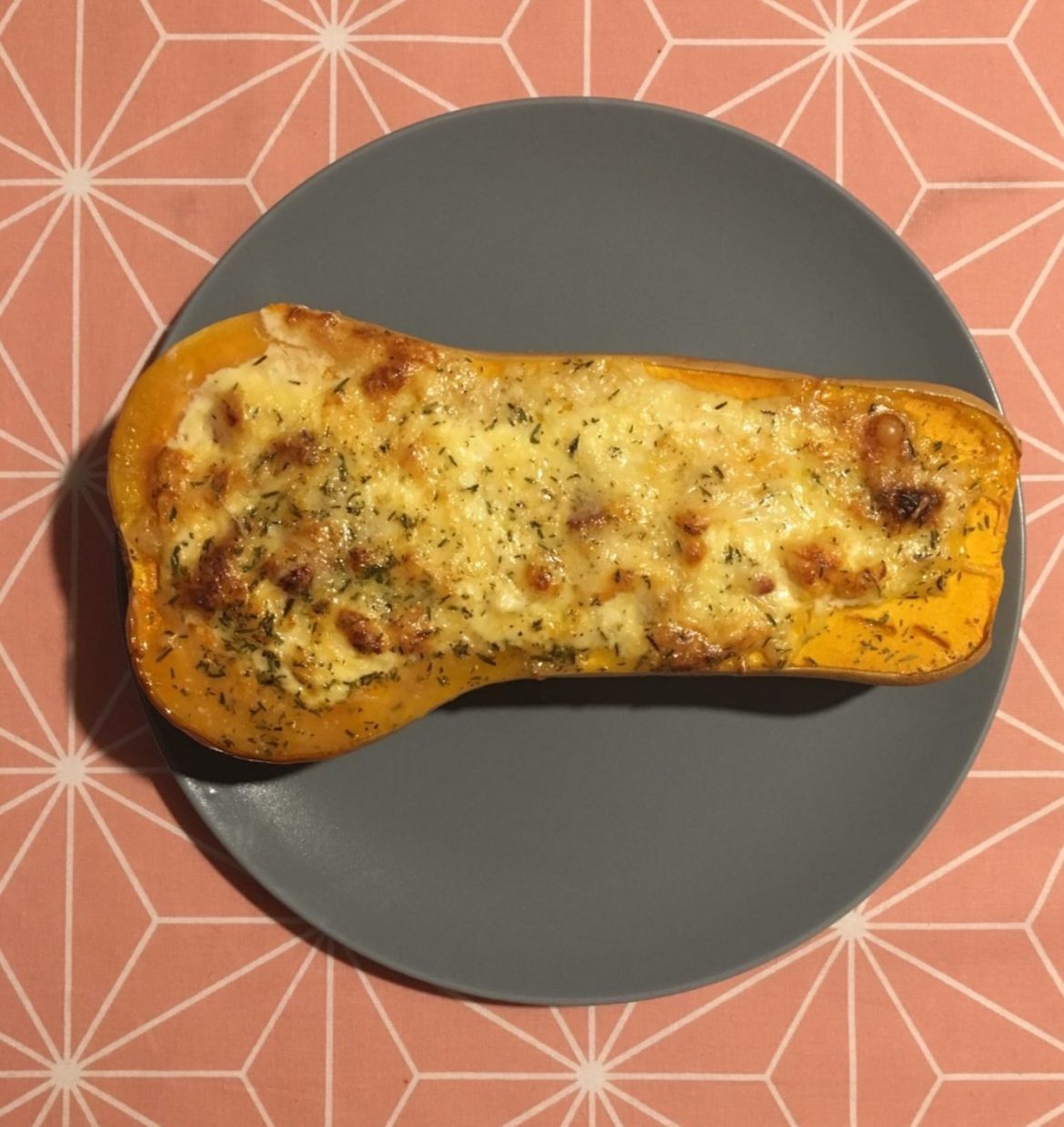 Courge Butternut Rotie Au Four Doublebonheur