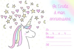 Un Anniversaire Licorne Doublebonheur